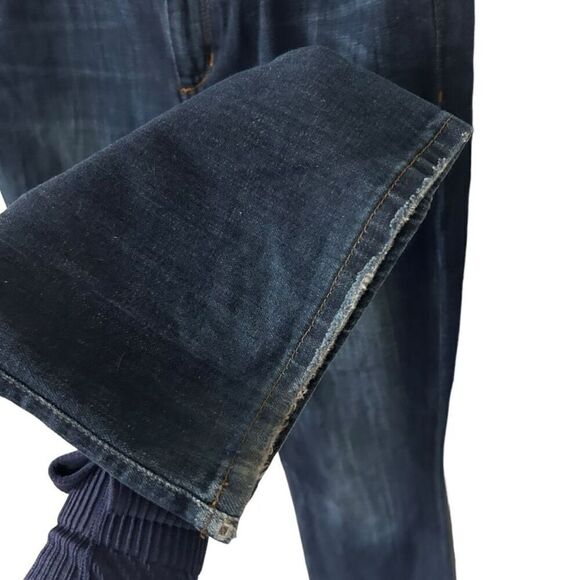 Joe’s Jeans The Visionaire Stephanie Blue Flare Jeans Soze W 32 Y2K frayed hippi - Picture 8 of 13